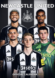 Newcastle United Fc - 2025 A3 Calendar  in the group MERCH / Calender 2025 / Calendars League at Bengans Skivbutik AB (5563812)