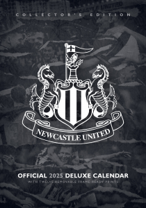 Newcastle United Fc  - 2025 A3 Deluxe Calendar in the group MERCHANDISE / Merch / Kommande / Sport at Bengans Skivbutik AB (5563833)