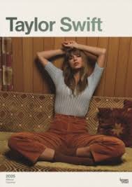 Taylor Swift  - 2025 A3 Calendar in the group MERCHANDISE / Merch / Nyheter / Pop-Rock at Bengans Skivbutik AB (5563837)