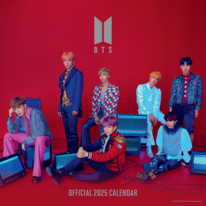 Bts - 2025 Square Calendar - Multi-Lang.. in the group MERCHANDISE / Merch / K-Pop at Bengans Skivbutik AB (5563863)