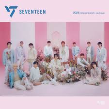 Seventeen - 2025 Square Calendar in the group MERCHANDISE / Merch / Nyheter / K-Pop at Bengans Skivbutik AB (5563873)