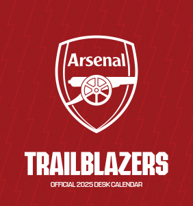 Arsenal Fc  - 2025 Desk Easel Calendar in the group MERCHANDISE / Merch / Nyheter / Sport at Bengans Skivbutik AB (5563874)