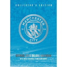 Manchester City Fc  - 2025 A3 Deluxe Calendar in the group MERCHANDISE / Merch / Nyheter / Sport at Bengans Skivbutik AB (5563876)