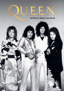 Queen - 2025 A3 Calendar in the group MERCHANDISE / Merch / Pop-Rock at Bengans Skivbutik AB (5563883)