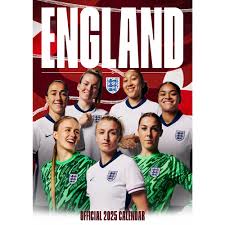 England Women's Football - 2025 A3 Calendar  in the group MERCHANDISE / Merch / Sport at Bengans Skivbutik AB (5563885)