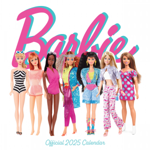 Barbie - 2025 Square Calendar in the group MERCHANDISE / Merch / Nyheter / Film-Musikal at Bengans Skivbutik AB (5563911)