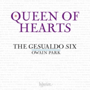 The Gesualdo Six Owain Park - Queen Of Hearts in the group CD / Klassiskt at Bengans Skivbutik AB (5563947)