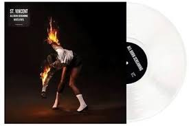 St. Vincent - All Born Screaming (White Vinyl) in the group VINYL / Pop-Rock at Bengans Skivbutik AB (5564022)