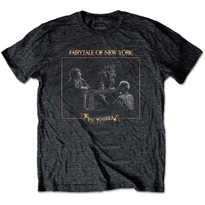 Pogues - Fairytale Piano Uni Heather T-Shirt in the group MERCHANDISE / T-shirt / Irish Music at Bengans Skivbutik AB (5564331r)