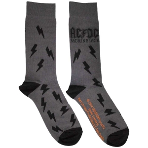 Ac/Dc - Back In Black Bolts Char Socks (Eu 39-45 in the group MERCHANDISE / / at Bengans Skivbutik AB (5564489)