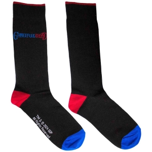 Grateful Dead - Logo Uni Bl Socks (Eu 39-45) in the group MERCHANDISE / Merch / Pop-Rock at Bengans Skivbutik AB (5564497)