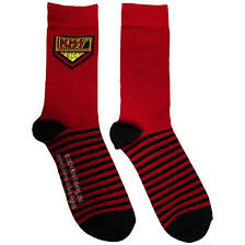 Kiss - Army Uni Red Socks (Eu 39-45) in the group MERCHANDISE / Merch / Hårdrock at Bengans Skivbutik AB (5564504)