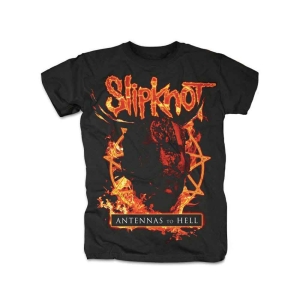 Slipknot - Antennas To Hell Uni Bl T-Shirt in the group MERCHANDISE / T-shirt / Heavy Metal at Bengans Skivbutik AB (5564552r)