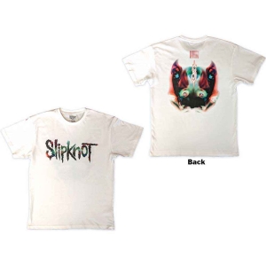 Slipknot - Adderall Faceback Uni Wht T-Shirt in the group MERCHANDISE / T-shirt / Heavy Metal at Bengans Skivbutik AB (5564553r)
