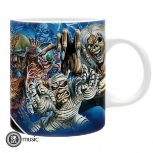 Iron Maiden - Mug - 320 Ml - Eddie in the group MERCHANDISE / Merch / Nyheter / Hårdrock at Bengans Skivbutik AB (5564633)