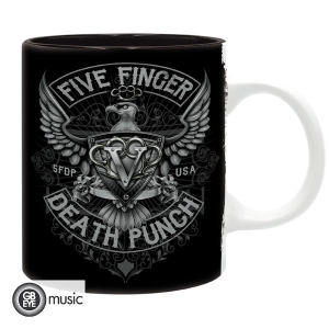 Five Finger Death Punch - Mug - 320 Ml - Eagle in the group MERCHANDISE / Merch / Hårdrock at Bengans Skivbutik AB (5564636)