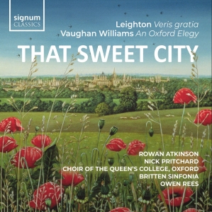 Rowan Atkinson Nick Pritchard Cho - That Sweet City  â Leighton: Veris in the group CD / Upcoming releases / Classical at Bengans Skivbutik AB (5565199)