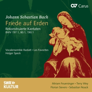 Vocalensemble Rastatt Les Favorite - J.S. Bach: Friede Auf Erden - Rekon in the group CD / Upcoming releases / Classical at Bengans Skivbutik AB (5565217)