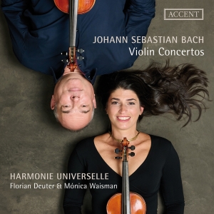 Florian Deuter Monica Waisman Har - J.S. Bach: Violin Concertos in the group CD / Upcoming releases / Classical at Bengans Skivbutik AB (5565222)