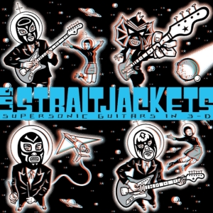 Los Straitjackets - Supersonic Guitars In 3-D (Clear Wi in the group OTHER / Övrigt / at Bengans Skivbutik AB (5565249)