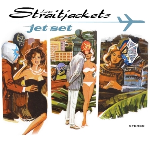Los Straitjackets - Jet Set (Orange Vinyl) in the group OTHER / Övrigt / at Bengans Skivbutik AB (5565251)