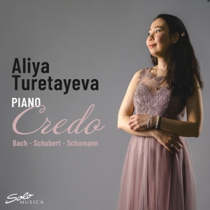 Aliya Turetayeva - J.S. Bach, Schubert & Schumann: Cre in the group CD / Upcoming releases / Classical at Bengans Skivbutik AB (5565339)