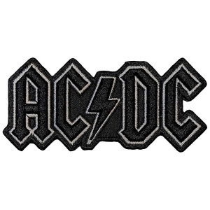 Ac/Dc - Black Logo Woven Patch in the group MERCHANDISE / Merch / Hårdrock at Bengans Skivbutik AB (5565556)