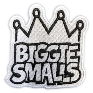 Biggie - Crown Logo Woven Patch in the group MERCHANDISE / Merch / Hip Hop-Rap at Bengans Skivbutik AB (5565560)