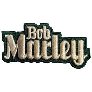 Bob Marley - Text Logo Woven Patch in the group MERCHANDISE / Patch / Reggae at Bengans Skivbutik AB (5565567)