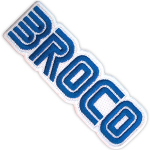 Don Broco - Blue Logo Woven Patch in the group MERCHANDISE / Merch / Hårdrock at Bengans Skivbutik AB (5565569)