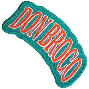 Don Broco - Orange Logo Woven Patch in the group MERCHANDISE / Merch / Nyheter / Hårdrock at Bengans Skivbutik AB (5565570)