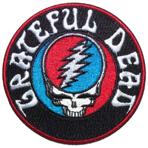 Grateful Dead - Steal Your Face Logo Woven Patch in the group MERCHANDISE / Patch / Pop-Rock at Bengans Skivbutik AB (5565574)