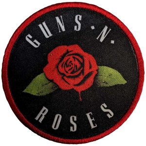 Guns N Roses - Rose Printed Patch in the group MERCHANDISE / Patch / Heavy Metal at Bengans Skivbutik AB (5565581)