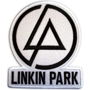 Linkin Park - Concentric Text Logo Wht Woven Patch in the group MERCHANDISE / Patch / Heavy Metal at Bengans Skivbutik AB (5565591)