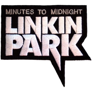 Linkin Park - Minutes To Midnight Woven Patch in the group MERCHANDISE / Merch / Nyheter / Hårdrock at Bengans Skivbutik AB (5565594)