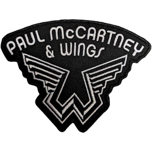 Paul Mccartney - Wings Logo Woven Patch in the group MERCHANDISE / Merch / Nyheter / Pop-Rock at Bengans Skivbutik AB (5565598)