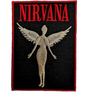 Nirvana - Angelic Woven Patch in the group MERCHANDISE / Merch / Nyheter / Pop-Rock at Bengans Skivbutik AB (5565600)