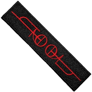 Tool - Fear Inoculum Logo Woven Patch in the group MERCHANDISE / Merch / Hårdrock at Bengans Skivbutik AB (5565609)