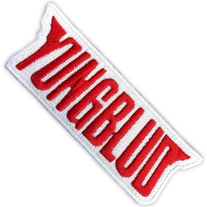 Yungblud - Red Logo Woven Patch in the group MERCHANDISE / Merch / Nyheter / Pop-Rock at Bengans Skivbutik AB (5565616)