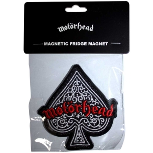Motorhead - Ace Of Spades Patch Magnet in the group MERCHANDISE / Magnet / Heavy Metal at Bengans Skivbutik AB (5565628)