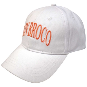 Don Broco - Orange Logo Wht Baseball Cap in the group MERCHANDISE / Merch / Hårdrock at Bengans Skivbutik AB (5565633)