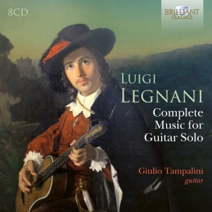 Giulio Tampalini - Legnani: Complete Music For Guitar in the group CD / Upcoming releases / Classical at Bengans Skivbutik AB (5565712)