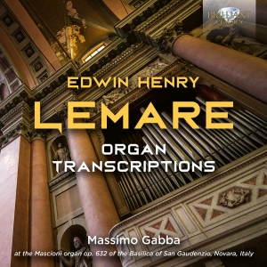 Massimo Gabba - Lemare: Organ Transcriptions in the group CD / Upcoming releases / Classical at Bengans Skivbutik AB (5565757)