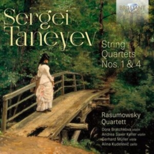 Rasumowsky Quartet - Taneyev: String Quartets Nos. 1 & 4 in the group OUR PICKS / Friday Releases / Friday the 1st of November 2024 at Bengans Skivbutik AB (5565762)