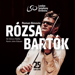 Roman Simovic Sir Simon Rattle Ke - Rózsa/Bartók: Violin Concertos in the group MUSIK / SACD / Nyheter / Klassiskt at Bengans Skivbutik AB (5565935)