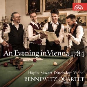 Bennewitz Quartet - An Evening In Vienna 1784 in the group OUR PICKS / Friday Releases / Friday the 1st of November 2024 at Bengans Skivbutik AB (5565943)