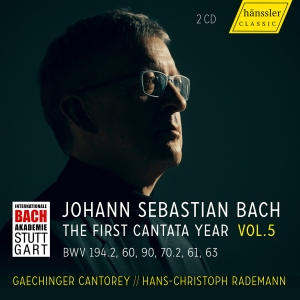 Gaechinger Cantorey Hans-Christoph - J. S. Bach: The First Cantata Year, in the group CD / Upcoming releases / Classical at Bengans Skivbutik AB (5565948)