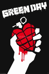 Green Day - American Idiot Poster in the group MERCHANDISE / Merch / Punk at Bengans Skivbutik AB (5566023)