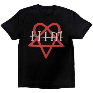 Him - Heartagram Uni Bl T-Shirt in the group MERCHANDISE / T-shirt / Nyheter / Hårdrock at Bengans Skivbutik AB (5566144r)