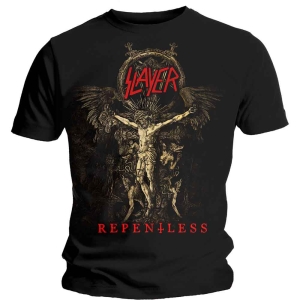 Slayer - Cruciform Skeletal Uni Bl T-Shirt in the group MERCHANDISE / T-shirt / Heavy Metal at Bengans Skivbutik AB (5566149r)